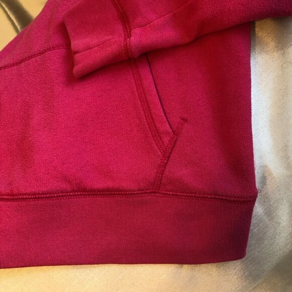 Pink Victoria Secret 1/4 Zip Sweatshirt in Fushia Ladies XSm - Picture 7 of 7